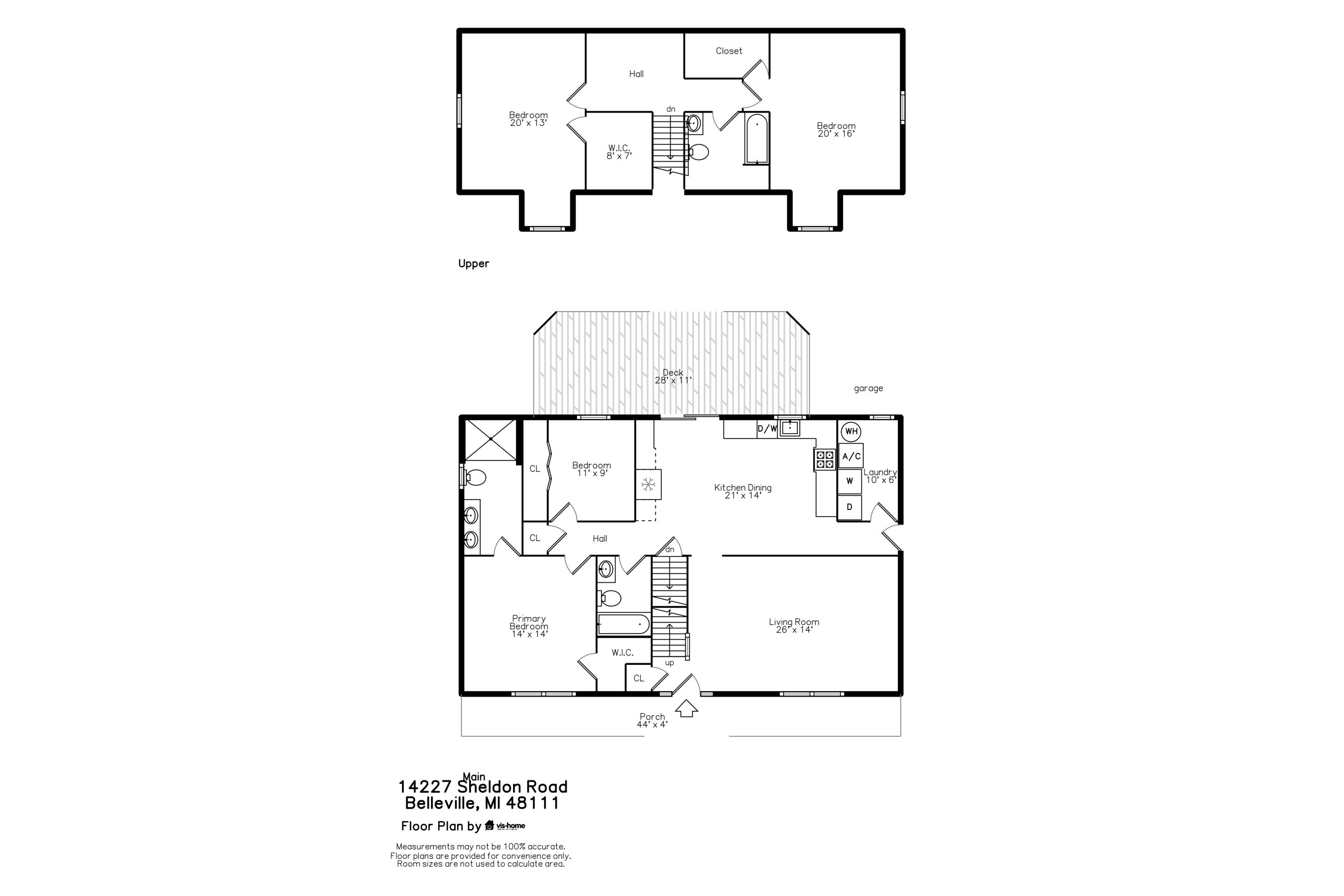 14227 Sheldon Road Belleville, MI 48111 - Photo 38 of 53 plan_floorhc