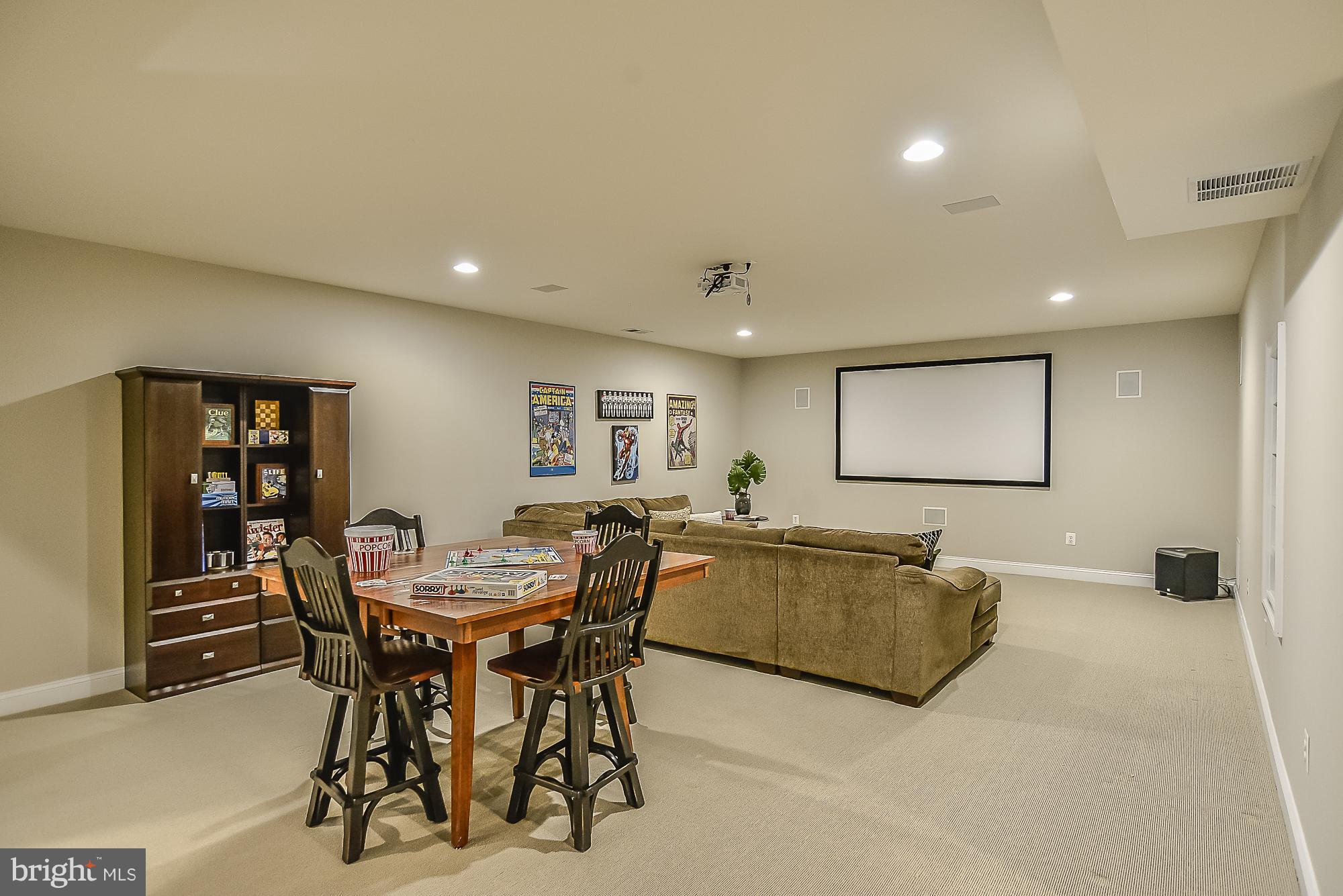 128 Kingsley Road Southwest Vienna, VA 22180 - Photo 23 of 29 Media/Game Room