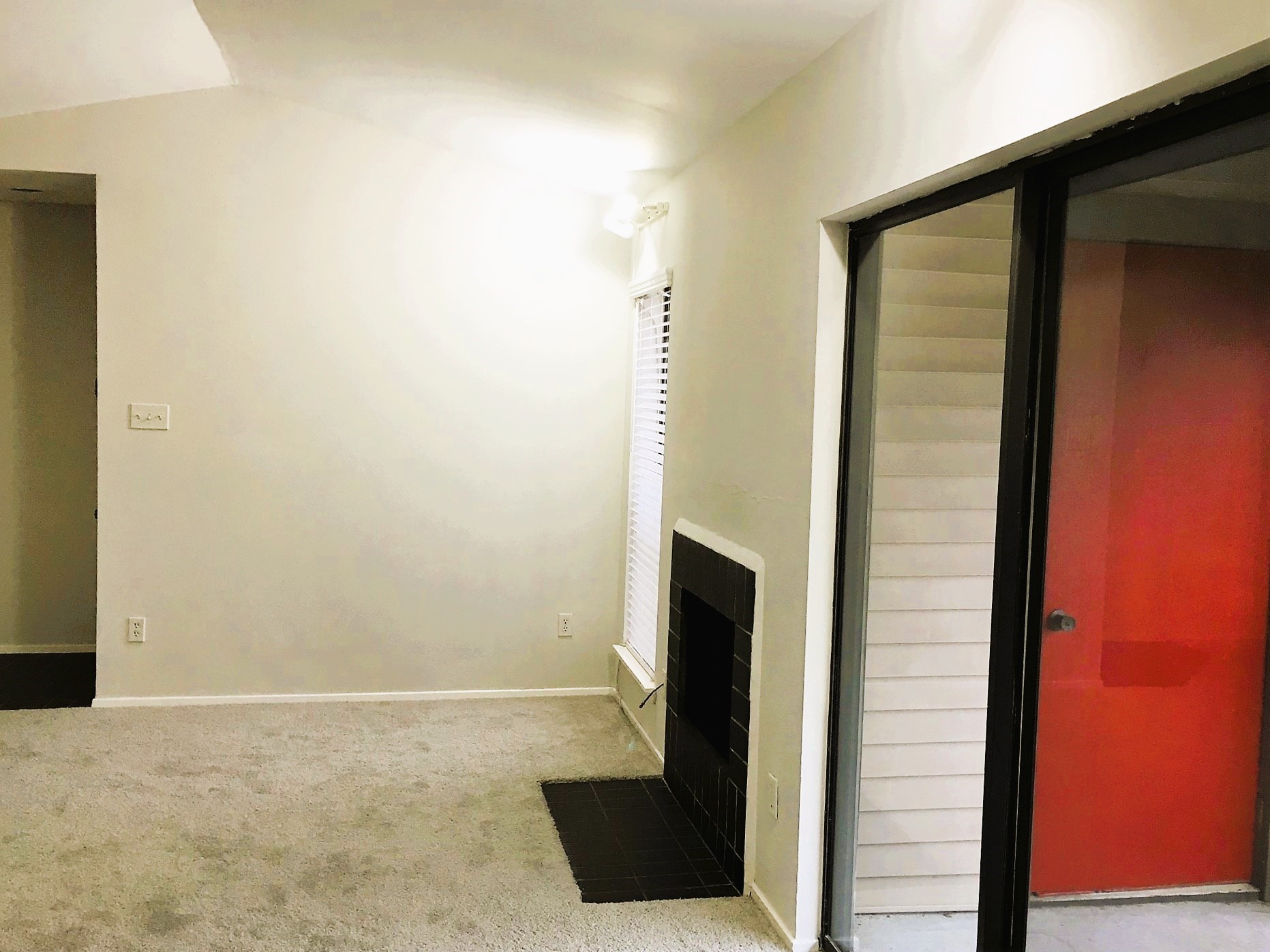 2025 Augusta Drive, Unit 804 Houston, TX 77057 - Photo 14 of 28 wood burning Fireplace and view of hall entry.