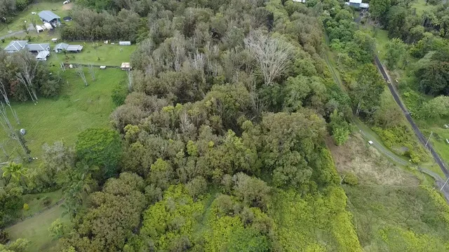 a view of a city street from a building
