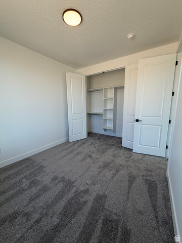 4956 North 925 East, Unit 87 Enoch, UT 84721 - Photo 15 of 19 Room featuring plush gray patterned carpeting, crisp white walls, and a recessed ceiling light fixture