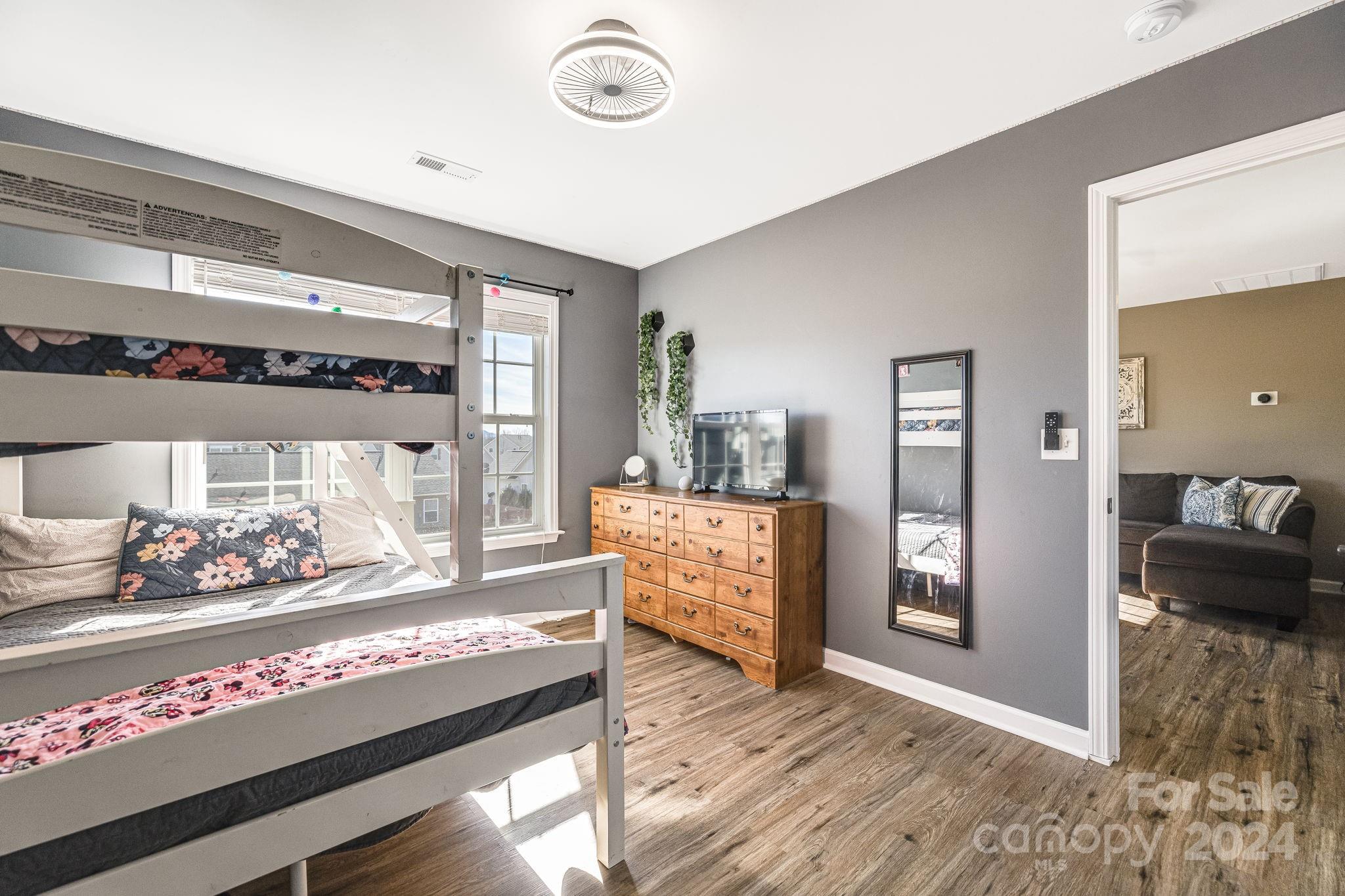 342 West Swift Creek Road Fletcher, NC 28732 - Photo 29 of 44 workspace with wooden floor