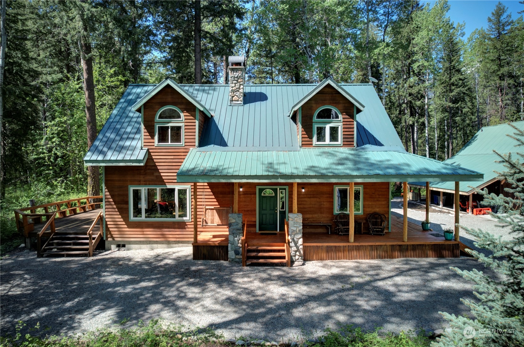699 Lost River Road Mazama, WA 98833 - Photo 2 of 40 a view of house with outdoor space