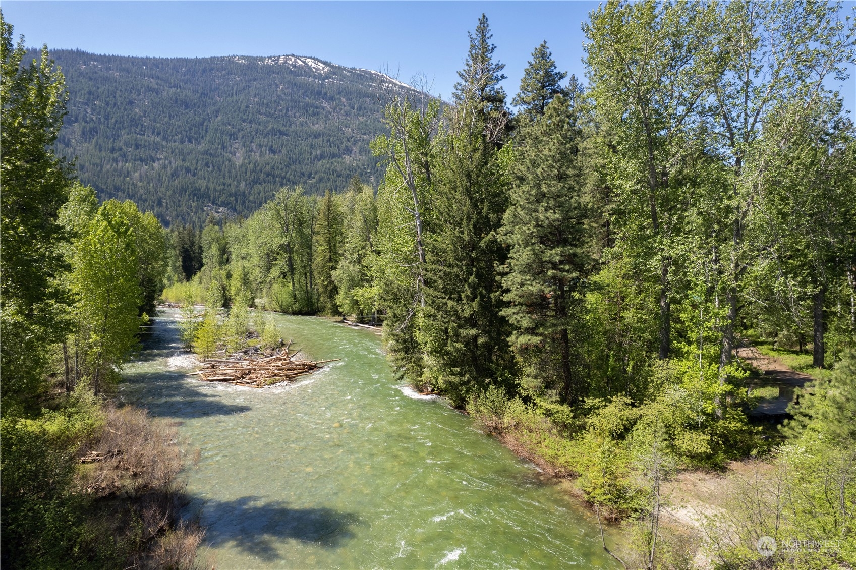 699 Lost River Road Mazama, WA 98833 - Photo 29 of 40 a view of a yard of a house