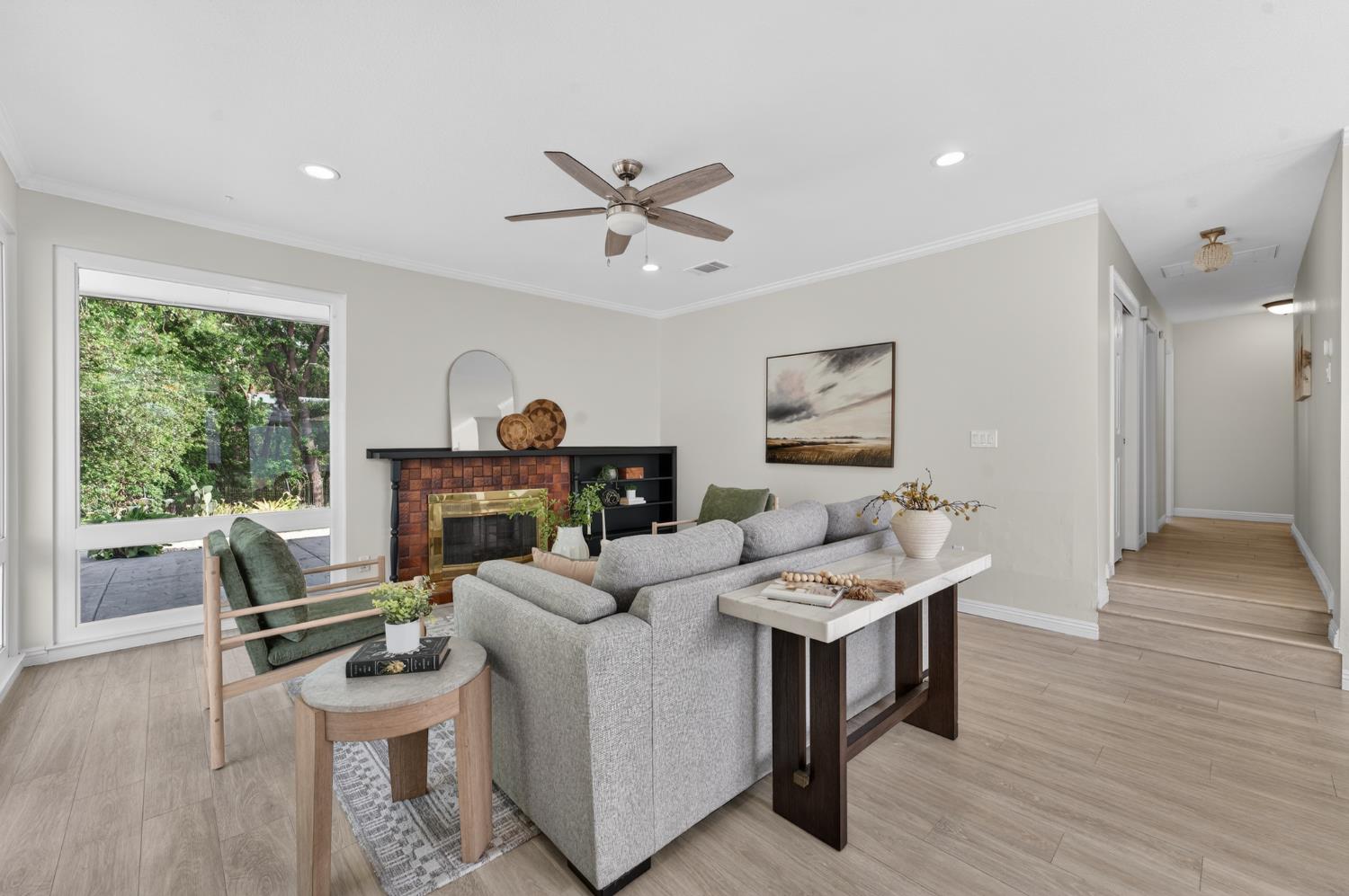 6035 Bryce Way Rocklin, CA 95677 - Photo 8 of 39 a view of a dining room with furniture window and wooden floor