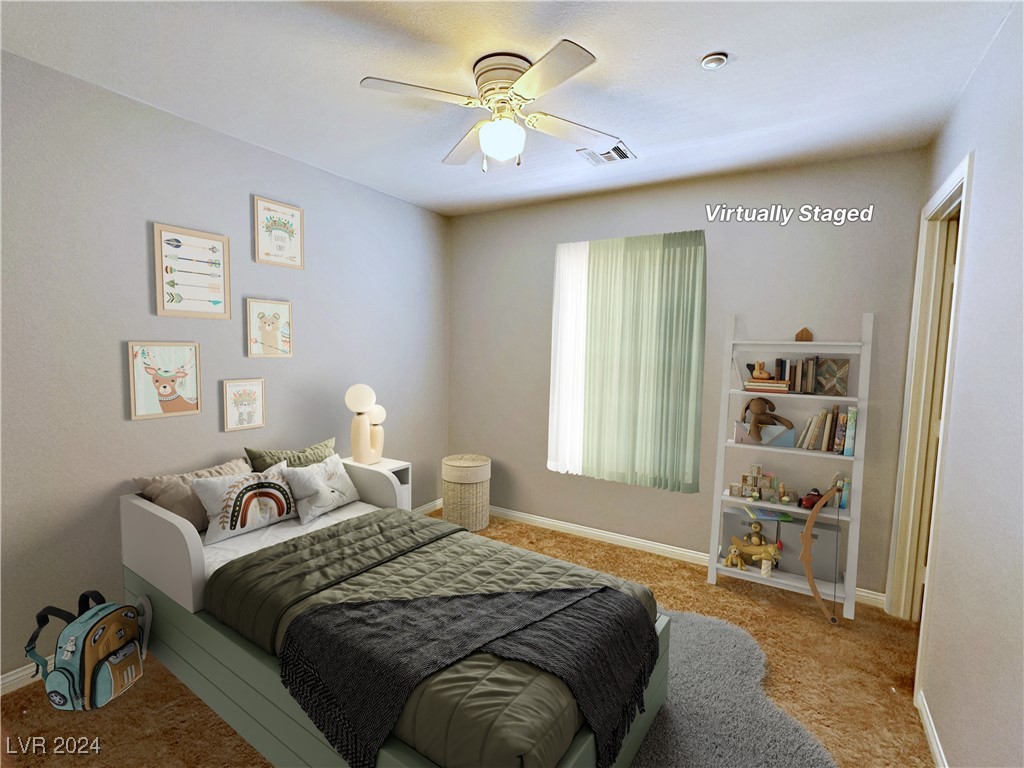 1157 Paradise River Road Henderson, NV 89002 - Photo 30 of 66 Virtually Staged for secondary bedroom 2