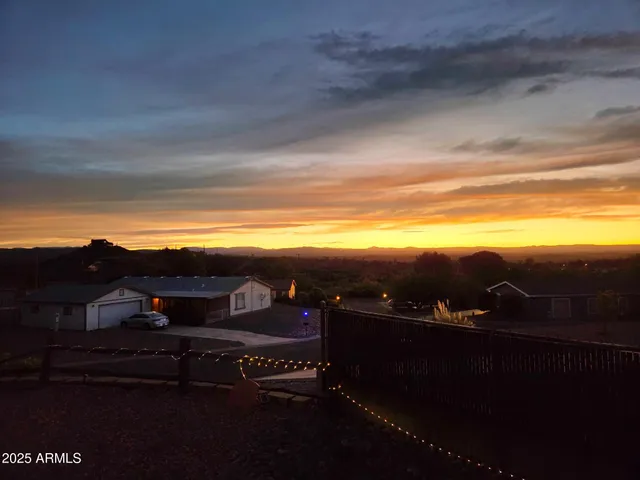 a view of outdoor space and mountain view