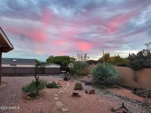 a view of outdoor space with deck