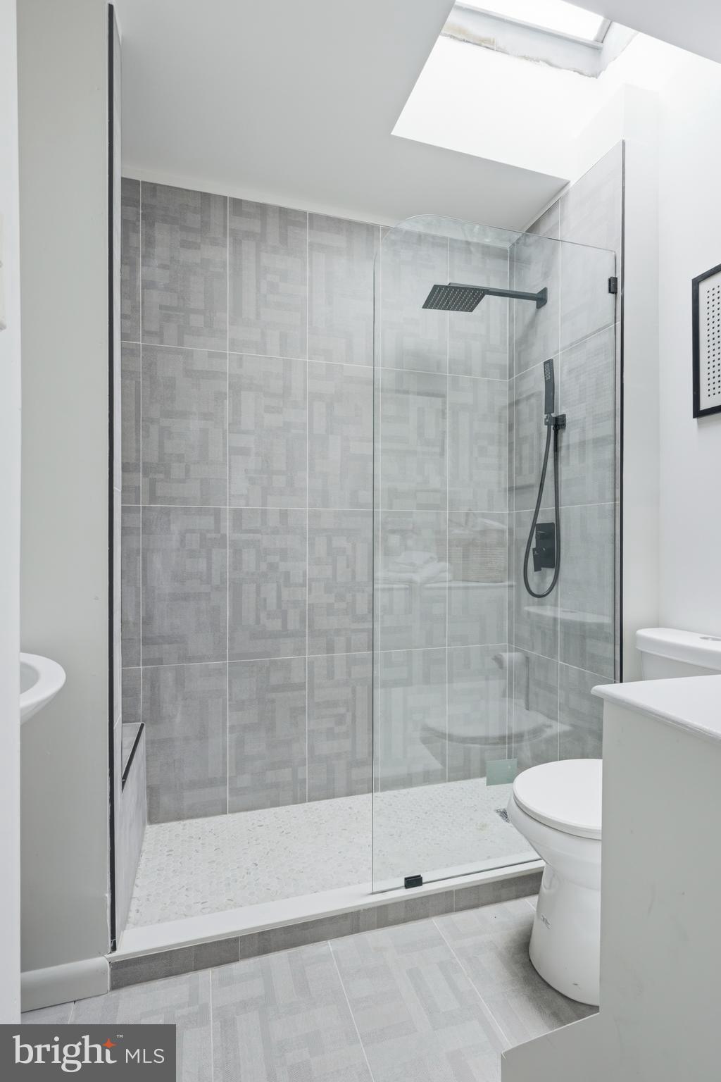 116 West Duval Street Philadelphia, PA 19144 - Photo 21 of 28 a bathroom with a shower and a toilet