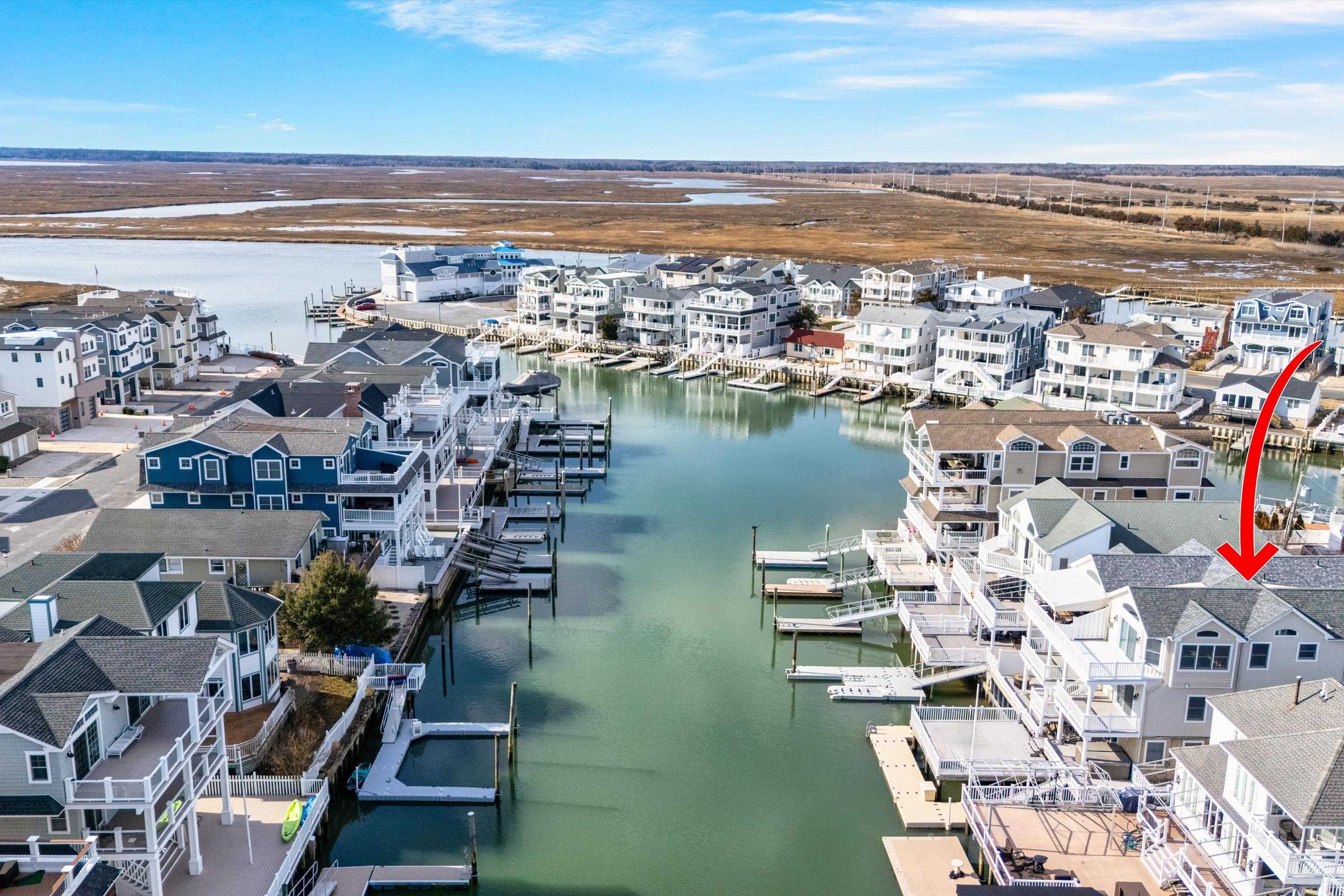 352 46th Place, Unit EAST Sea Isle City, NJ 08243 - Photo 32 of 40 a view of a city and ocean view