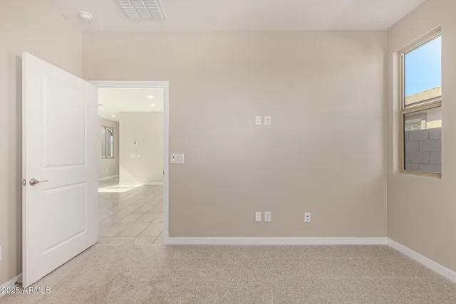 wooden view of an empty room