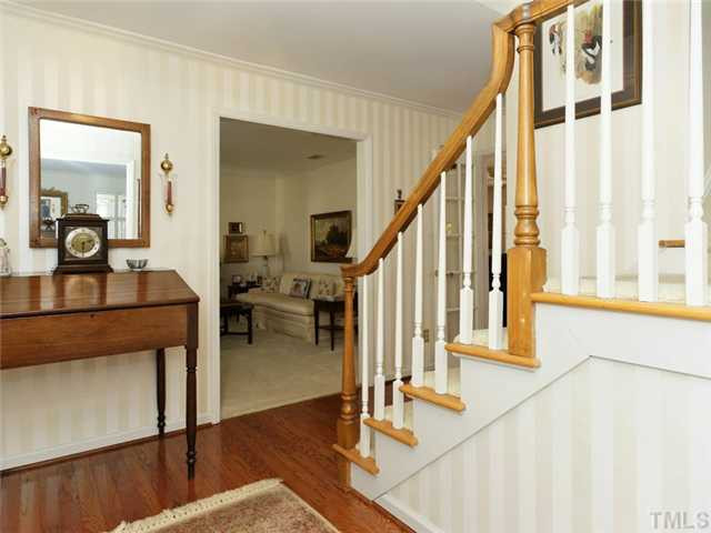 4413 Pitt Street Raleigh, NC 27609 - Photo 3 of 25 a view of living room with furniture and large windows