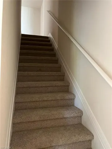 a view of a room with a large window