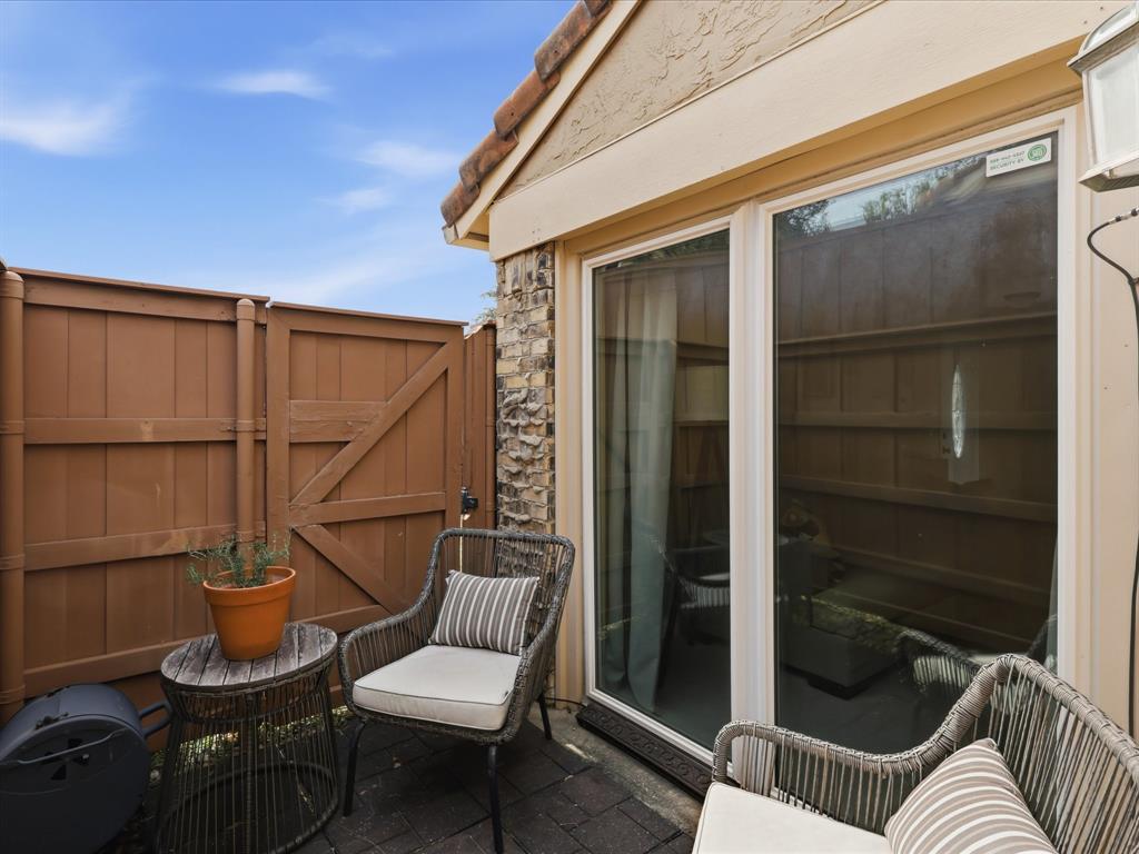 4250 Madera Road Irving, TX 75038 - Photo 27 of 31 a outdoor living space with patio furniture