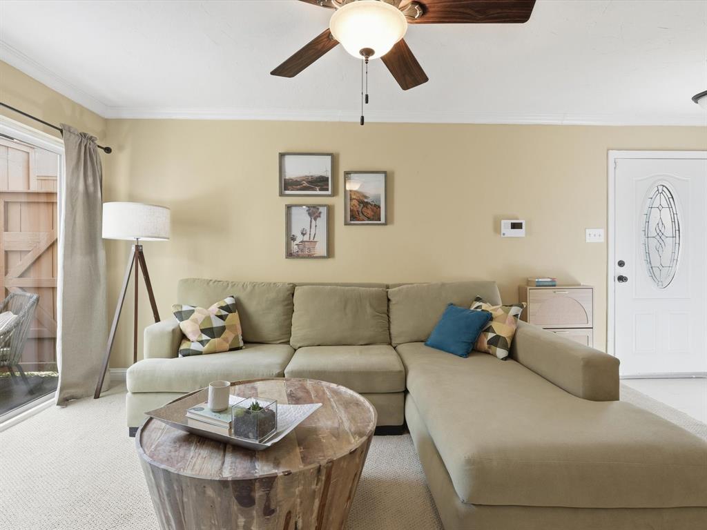 4250 Madera Road Irving, TX 75038 - Photo 5 of 31 a living room with furniture and a couch