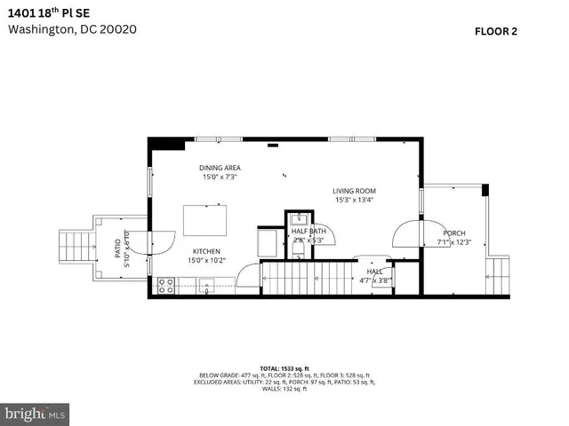 a picture of a wall with a white bed