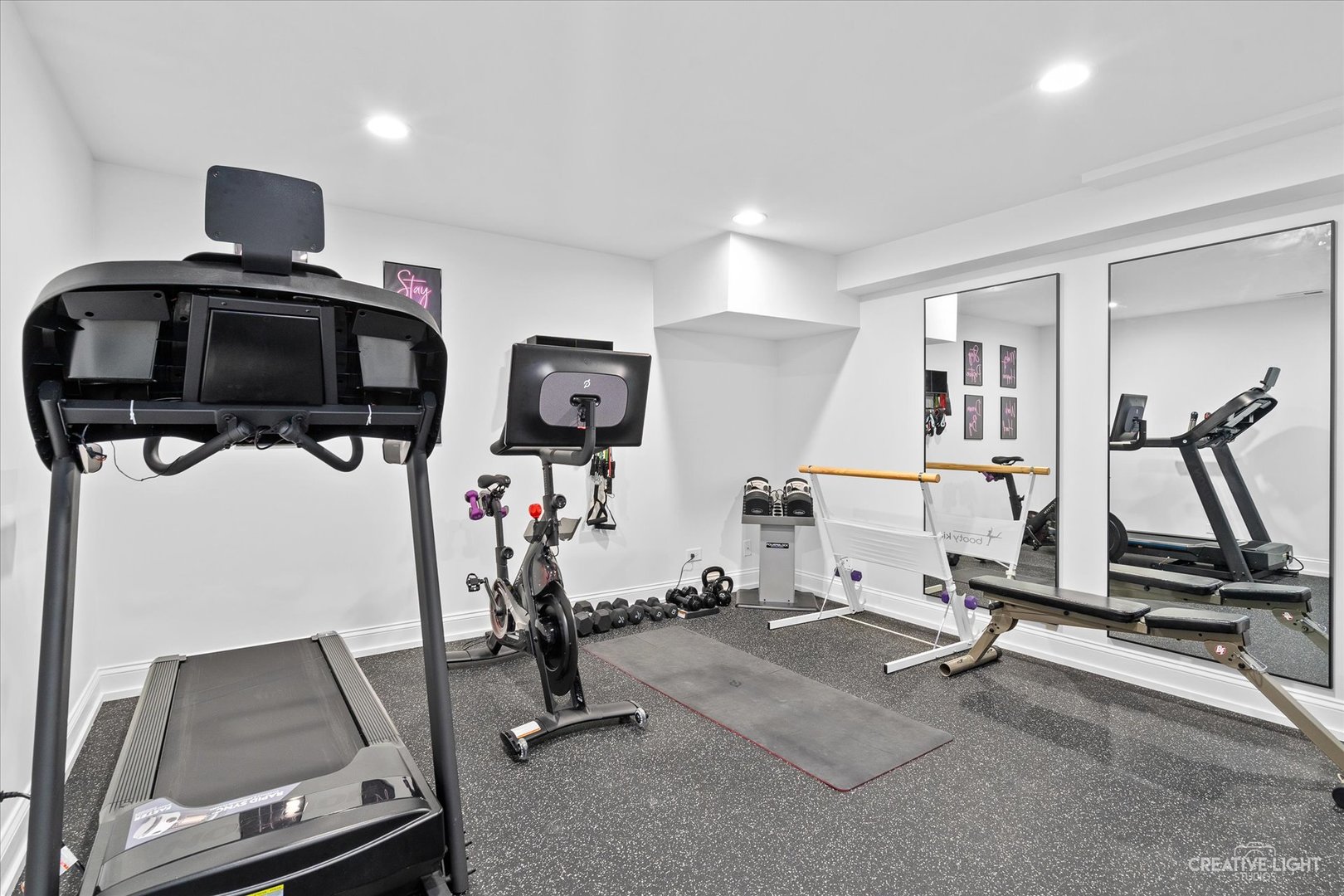 409 Flock Avenue Naperville, IL 60565 - Photo 34 of 48 a view of a room with gym equipment