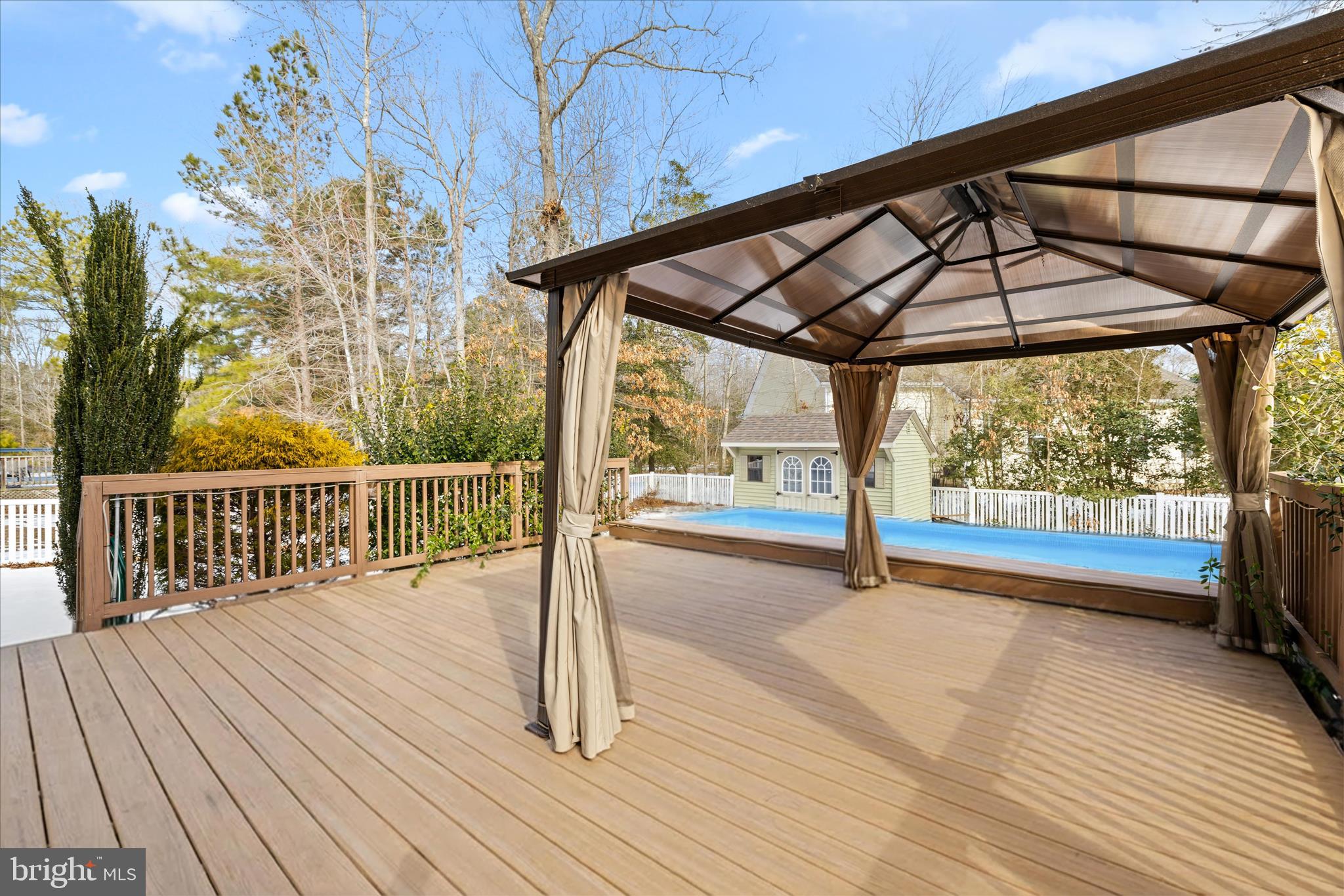 19095 Carey Lane Georgetown, DE 19947 - Photo 14 of 39 swimming pool view from balcony