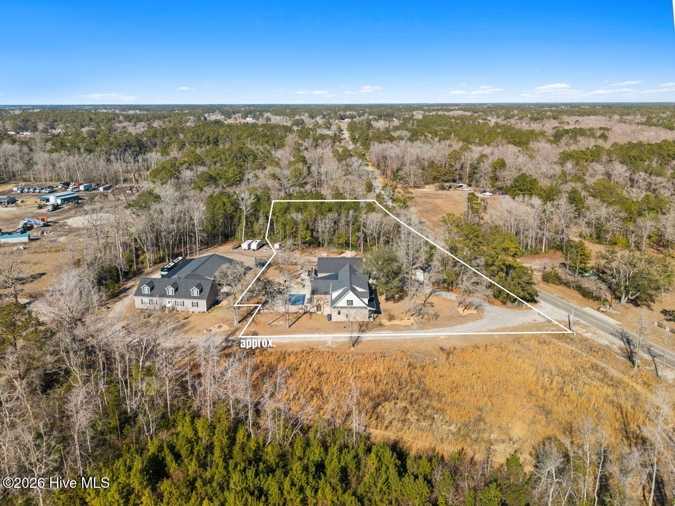 1853 Turkey Trap Road Southwest Supply, NC 28462 - Photo 15 of 54 Arial