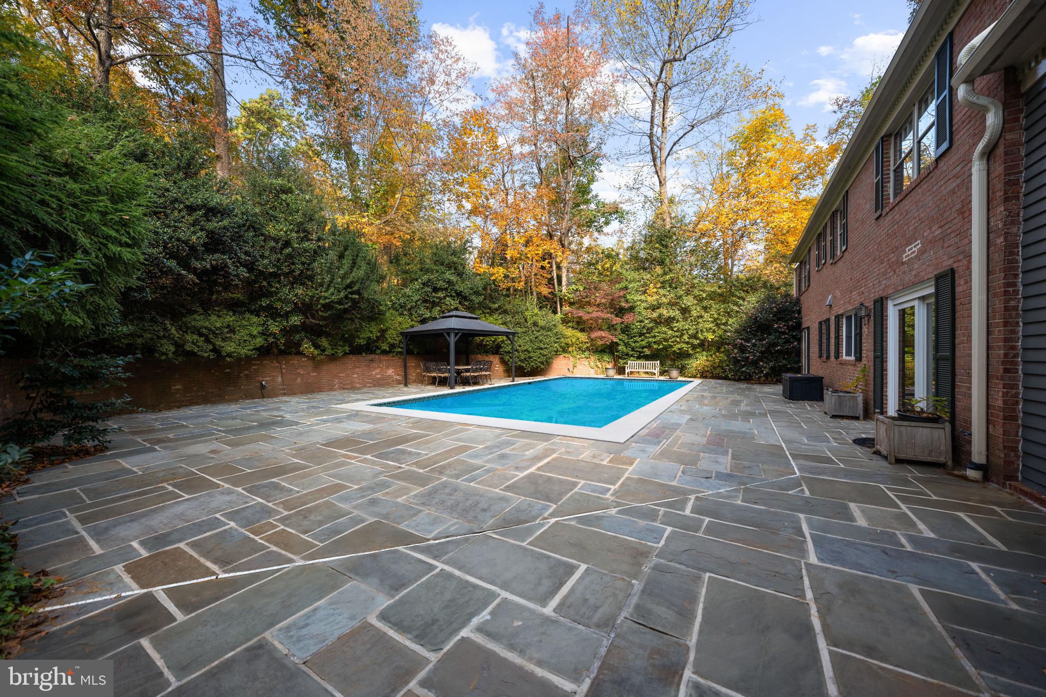 6710 Wemberly Way McLean, VA 22101 - Photo 37 of 46 Oversized patio and in ground pool