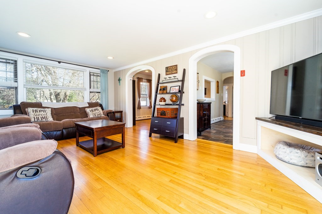 30 County Road Freetown, MA 02717 - Photo 13 of 35 a living room with furniture and large flat screen tv