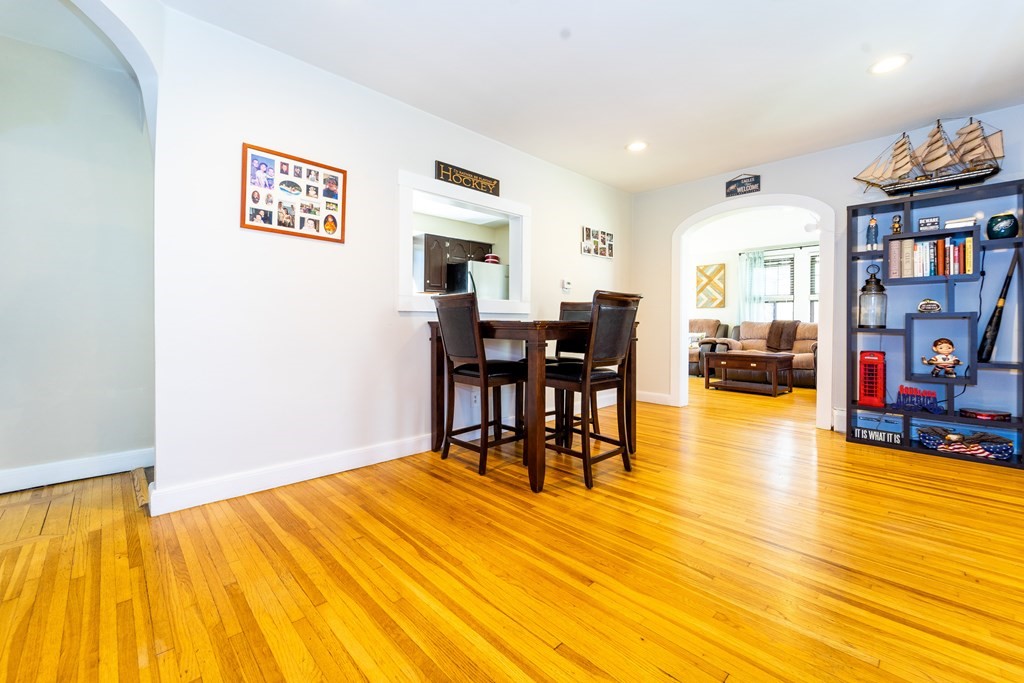 30 County Road Freetown, MA 02717 - Photo 8 of 35 a view of a dining room with furniture and wooden floor
