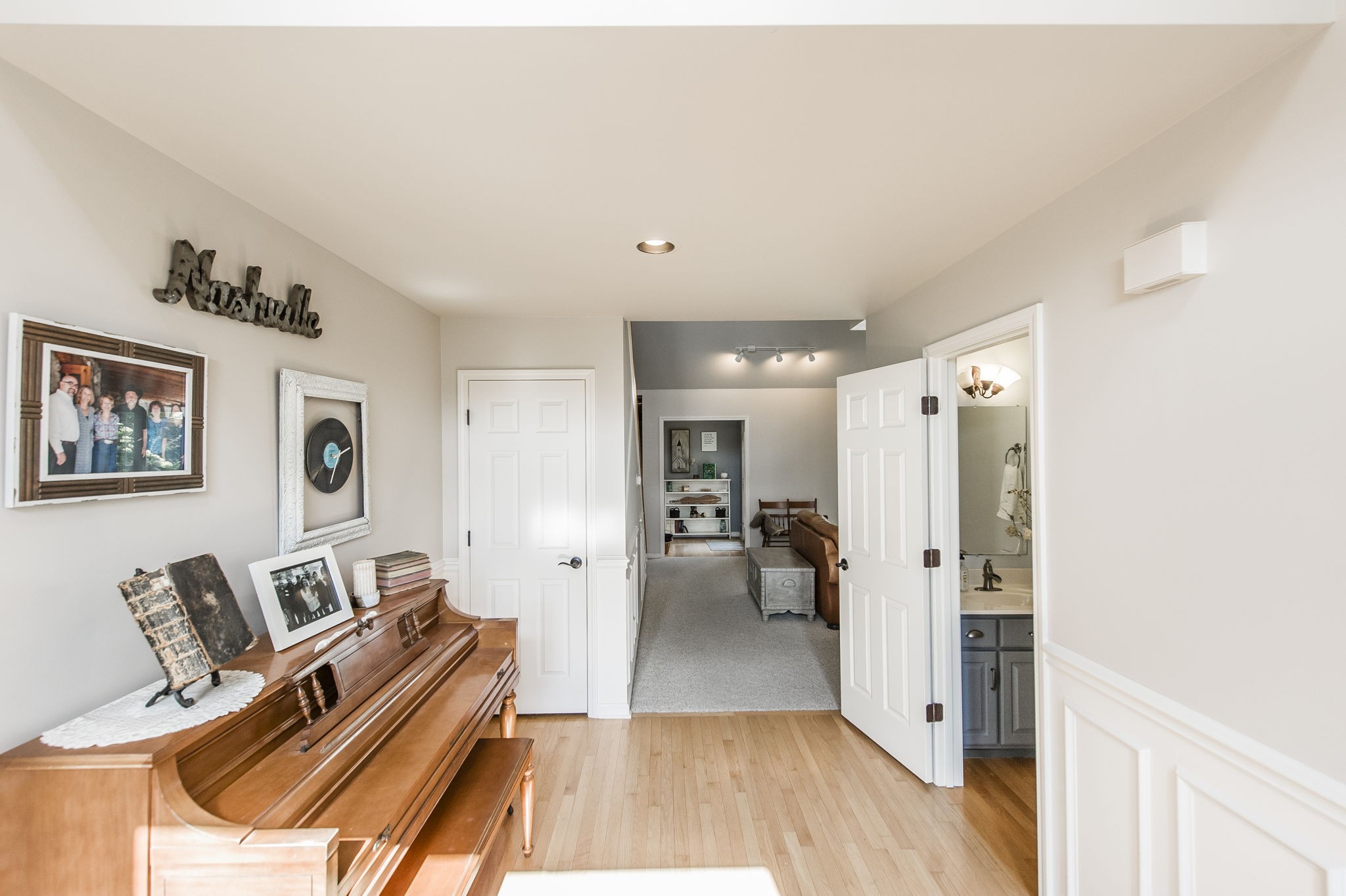 317 Cherry Lane White House, TN 37188 - Photo 34 of 70 a living room with furniture and a wooden floor