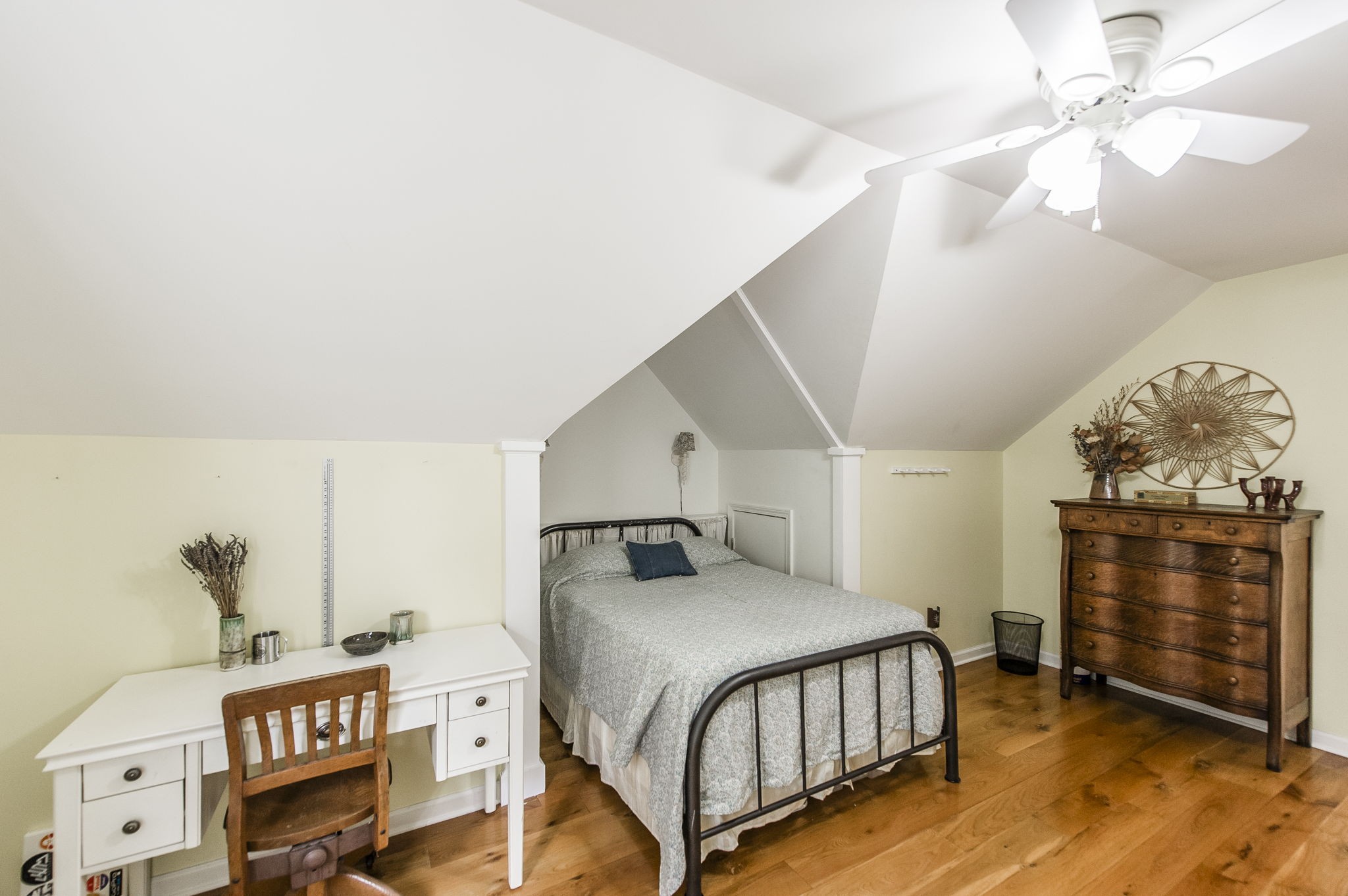 317 Cherry Lane White House, TN 37188 - Photo 61 of 70 a bedroom with a bed and a chandelier