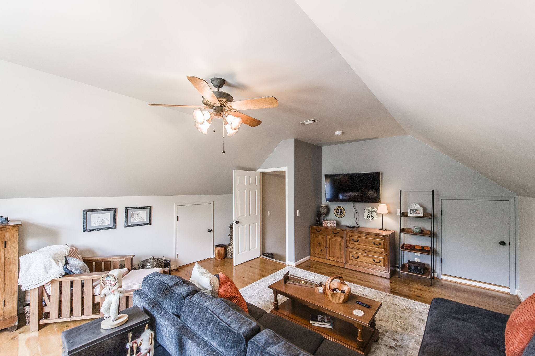 317 Cherry Lane White House, TN 37188 - Photo 66 of 70 a living room with furniture and a flat screen tv