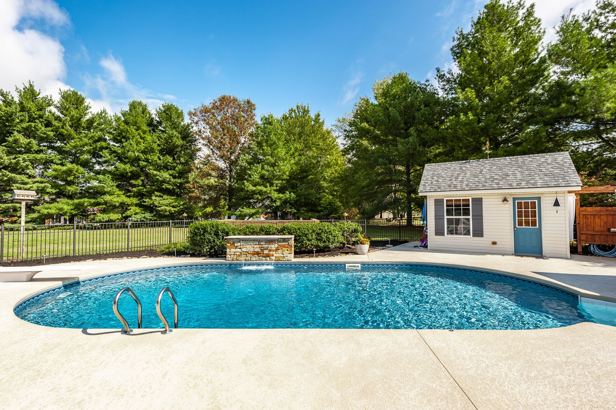 317 Cherry Lane White House, TN 37188 - Photo 8 of 70 a view of a house with a swimming pool