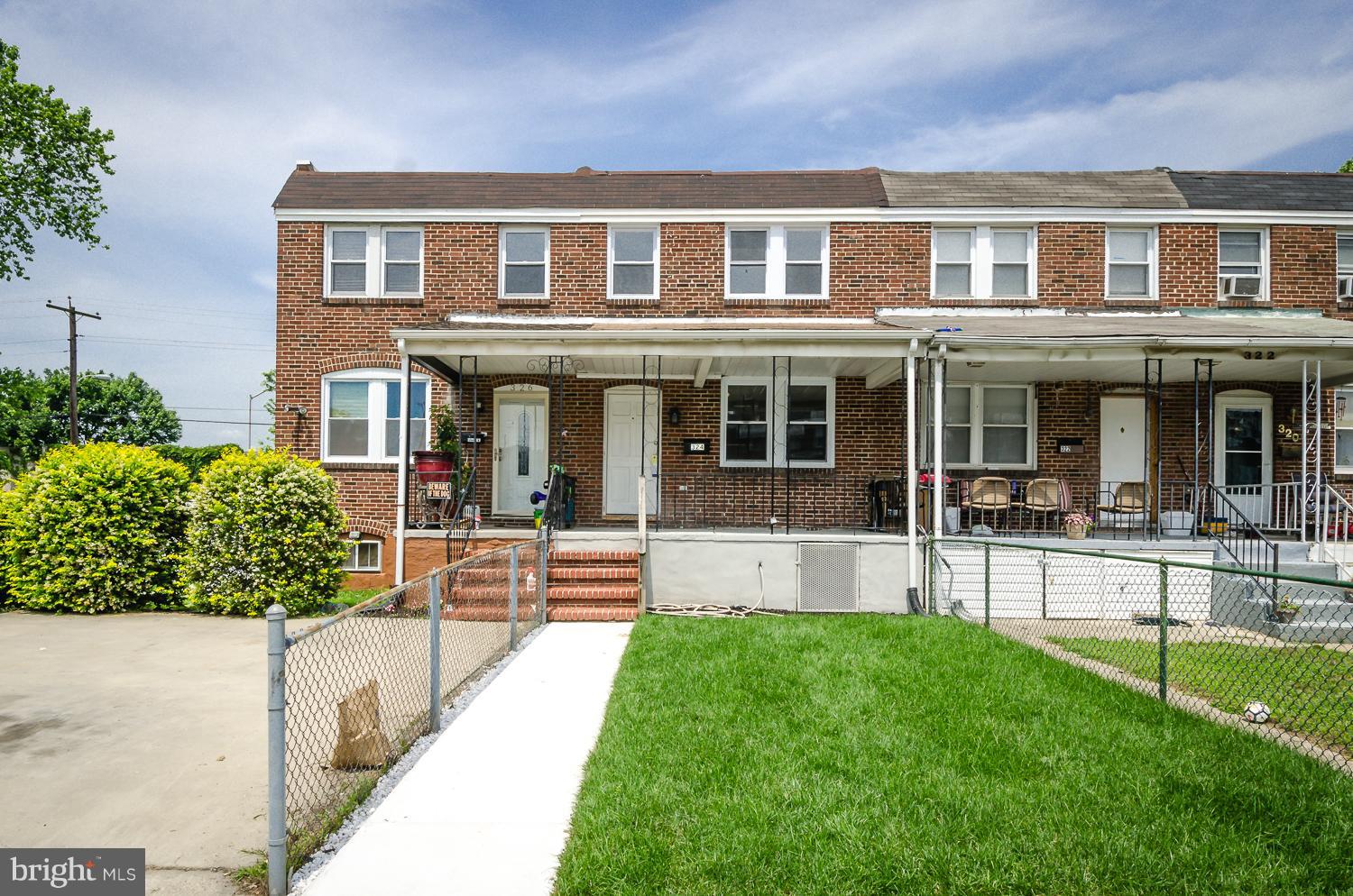 324 Old Riverside Road Baltimore, MD 21225 - Photo 1 of 17 Nice yard and front porch!