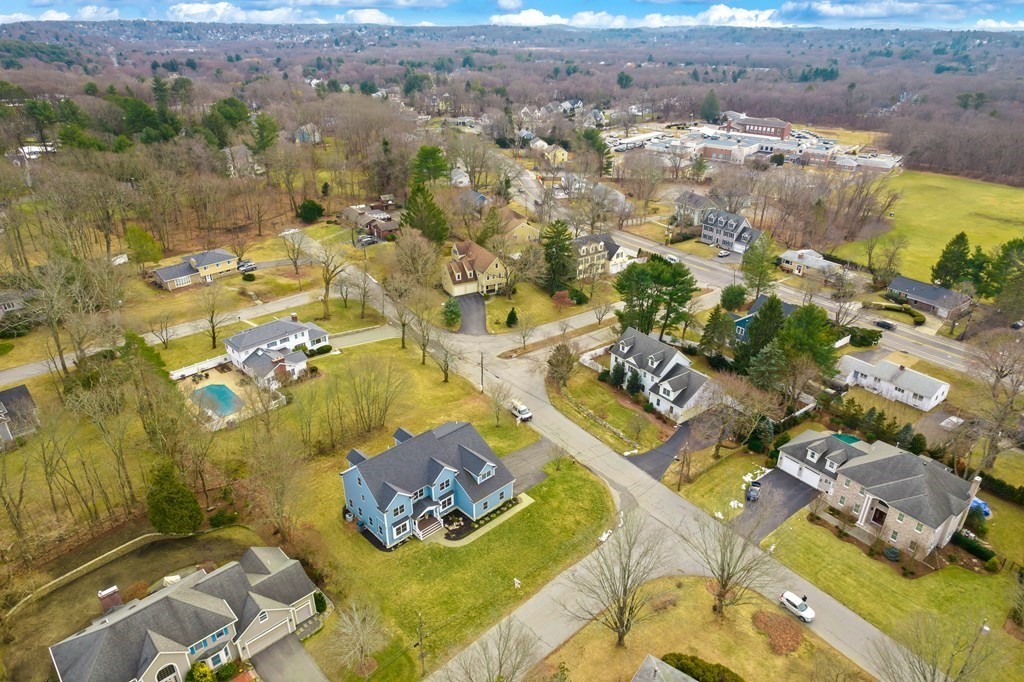 14 Scotland Road Lexington, MA 02420 - Photo 5 of 6 an aerial view of residential house with parking