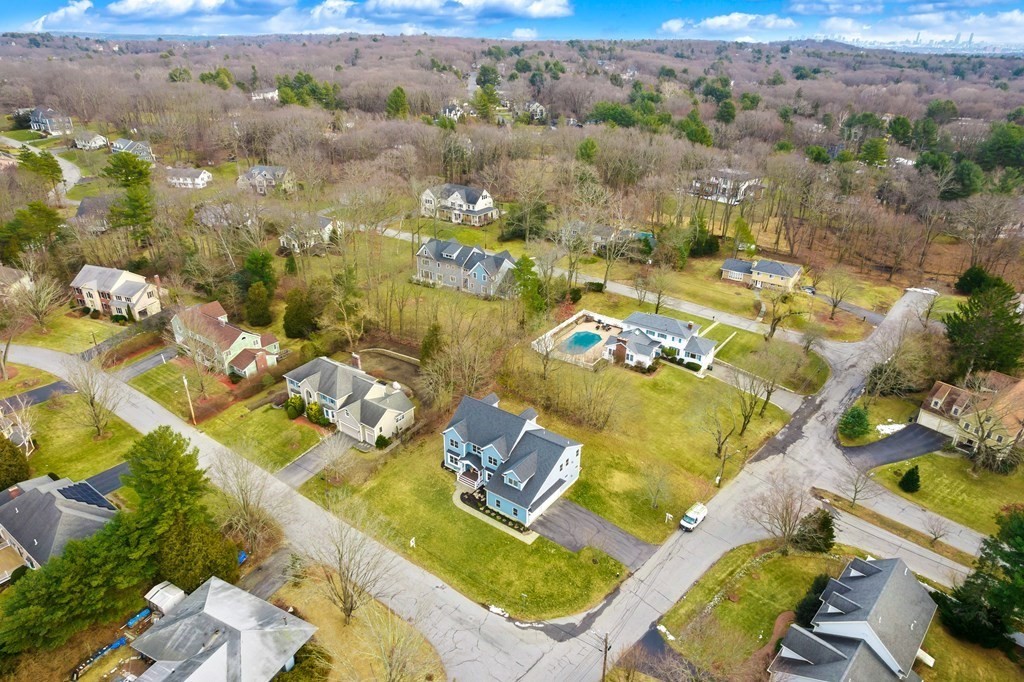 14 Scotland Road Lexington, MA 02420 - Photo 6 of 6 an aerial view of residential houses with outdoor space