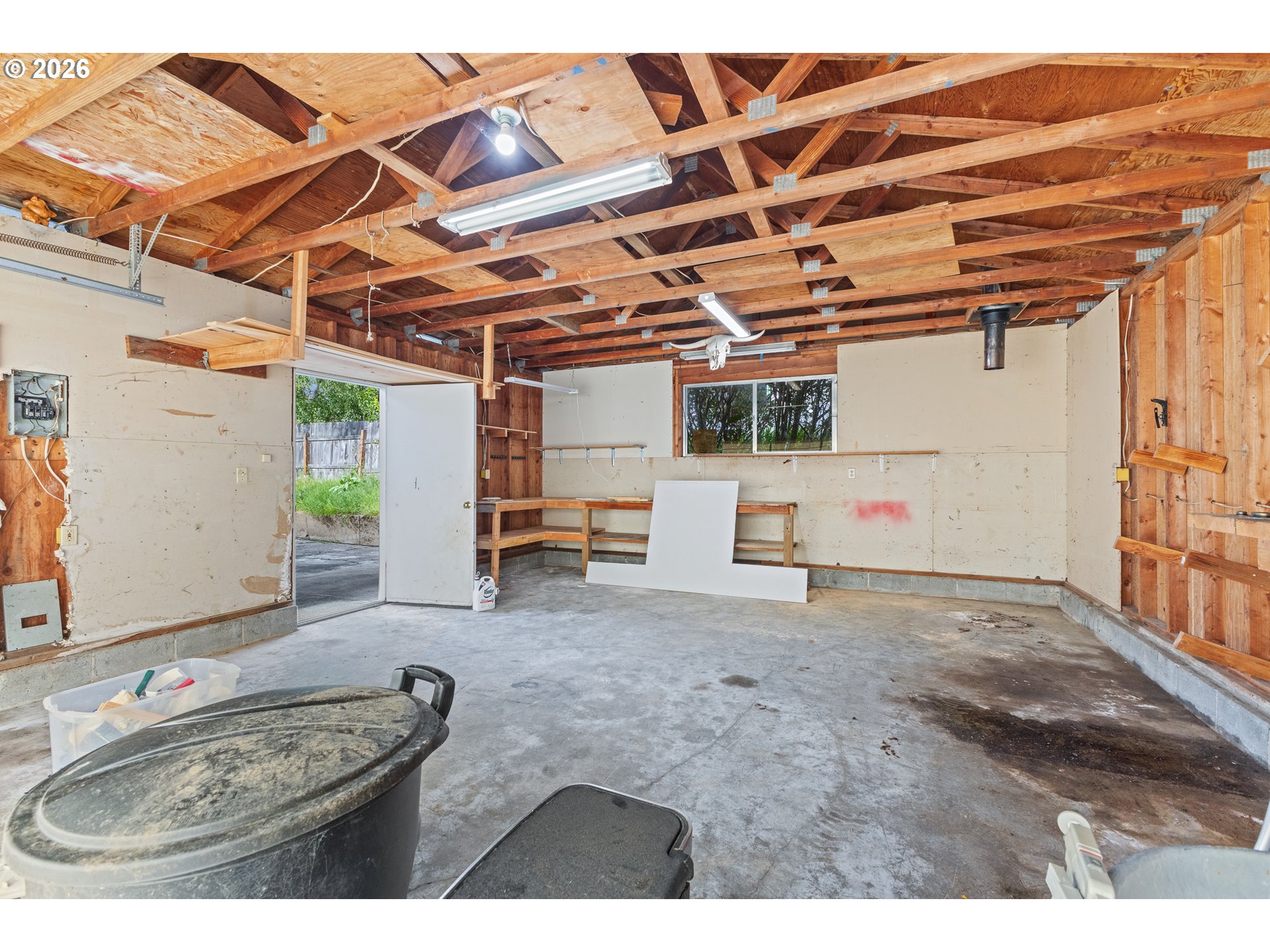 1816 Sunset Court Myrtle Point, OR 97458 - Photo 42 of 42 a bathroom with a sink and a mirror
