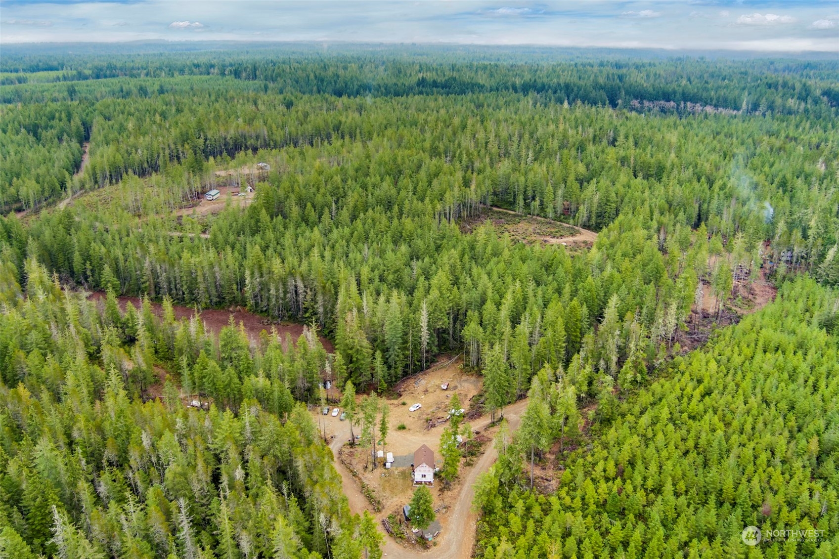 27 Northeast Dewatto Hills Road Tahuya, WA 98588 - Photo 6 of 29 a view of a garden with a lake