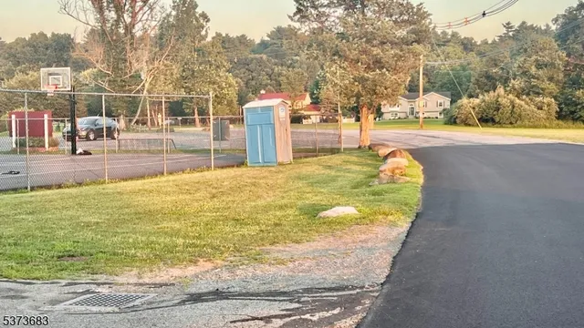 a view of a lake with a mountain