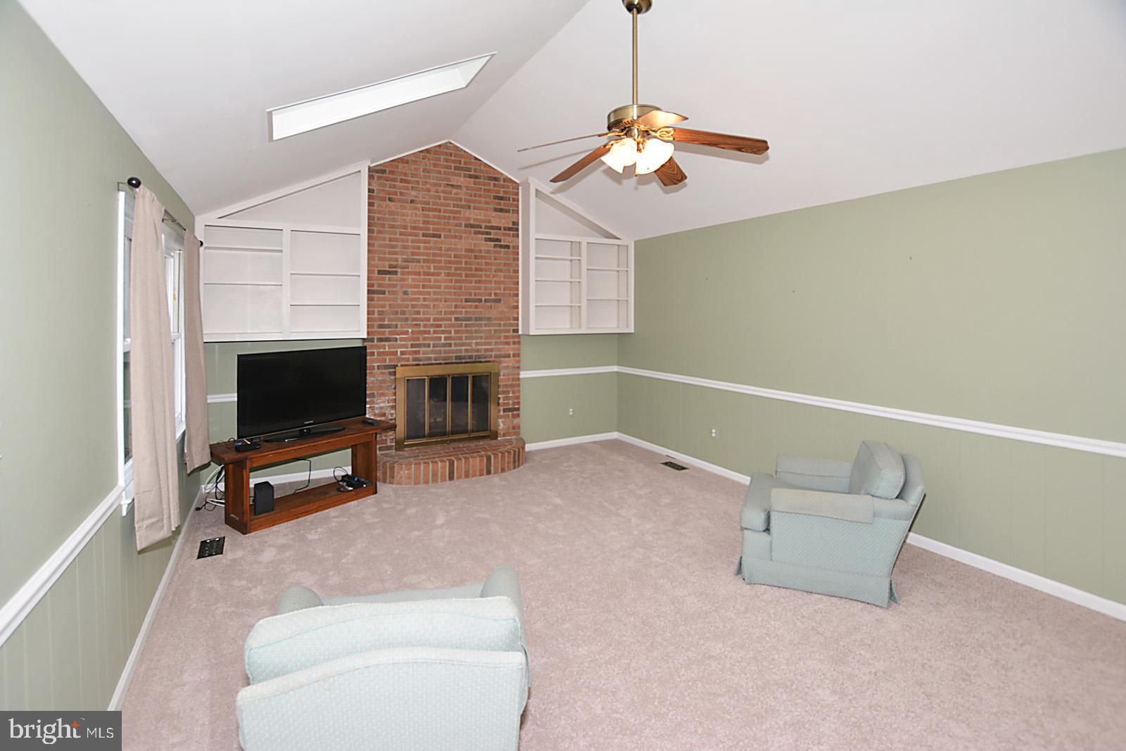 6113 Eagle Landing Road Burke, VA 22015 - Photo 17 of 41 FR w/FPL, brick hearth & accent wall+ built-in's