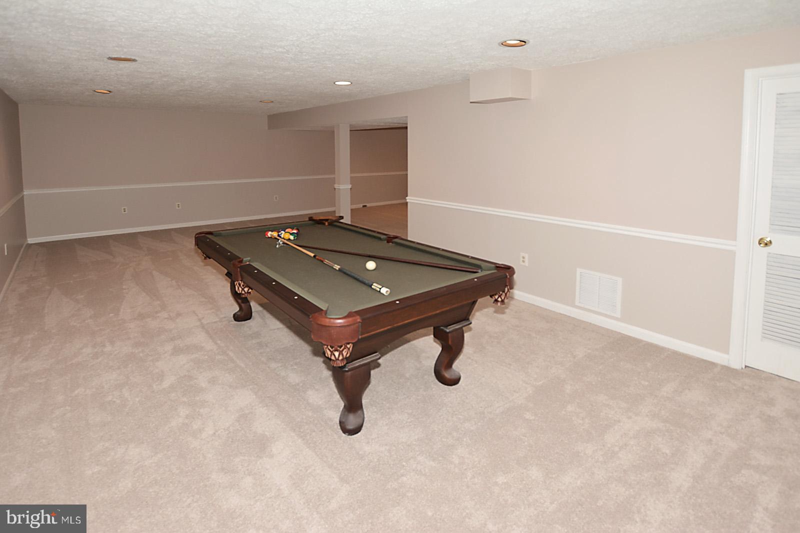 6113 Eagle Landing Road Burke, VA 22015 - Photo 32 of 41 Billiard table + ping pong board that sits atop!