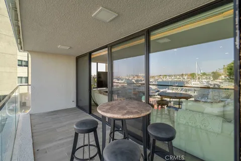 a room with a table and chairs