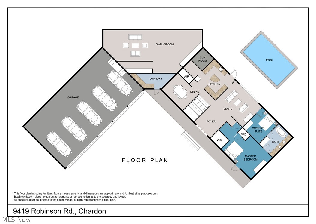 9419 Robinson Road Chardon, OH 44024 - Photo 13 of 46 View of room layout