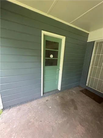 a view of empty room