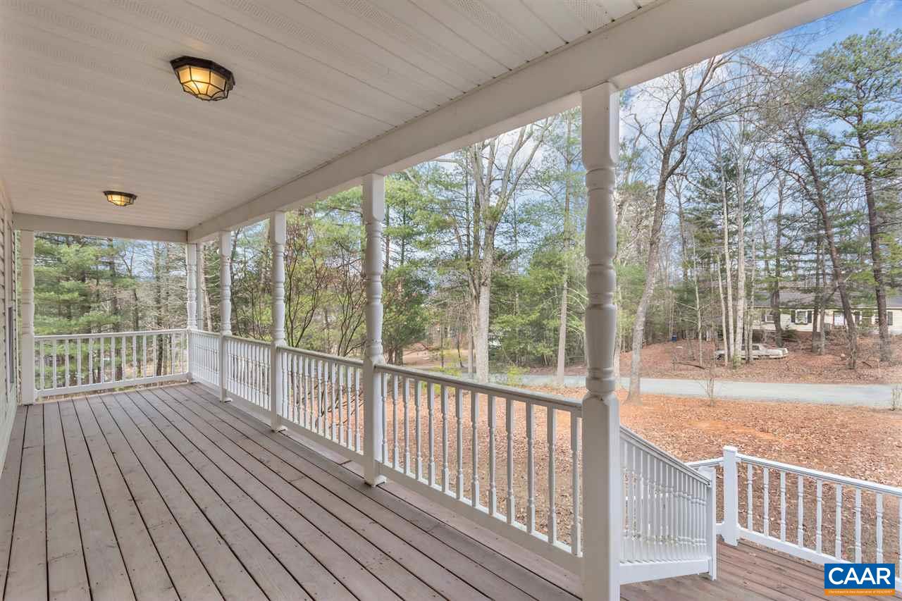 380 Chapel Road Ruckersville, VA 22968 - Photo 2 of 25 a view of a wooden deck