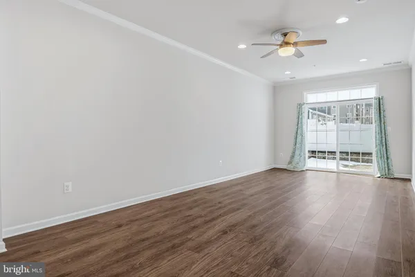 a view of a bathroom from a hallway