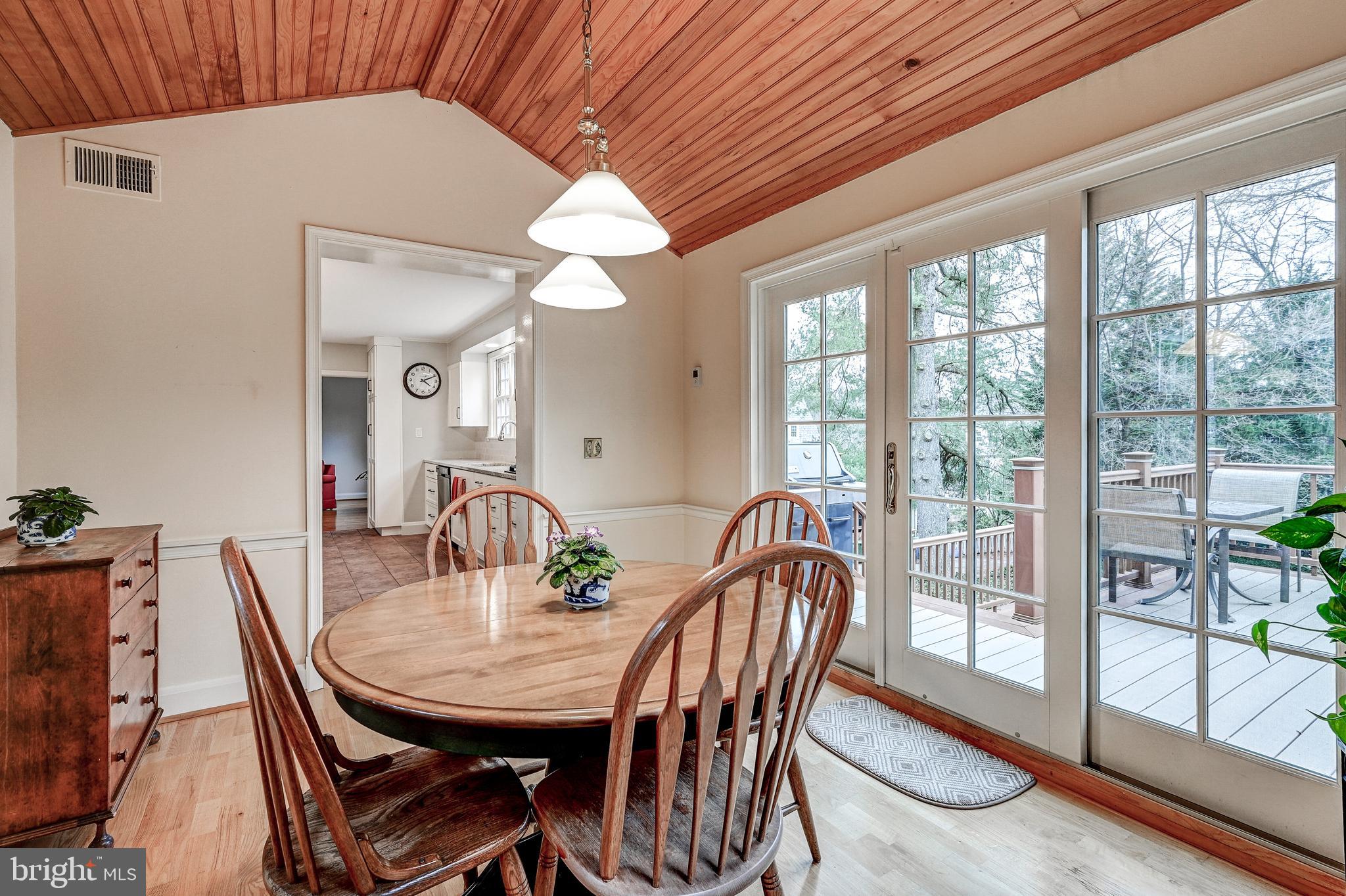 303 Overhill Road Baltimore, MD 21210 - Photo 21 of 45 Easy access to deck and al fresco dining.
