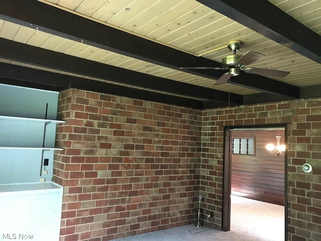4614 College Road South Euclid, OH 44121 - Photo 7 of 34 Family Media Room- tongue and grove ceiling