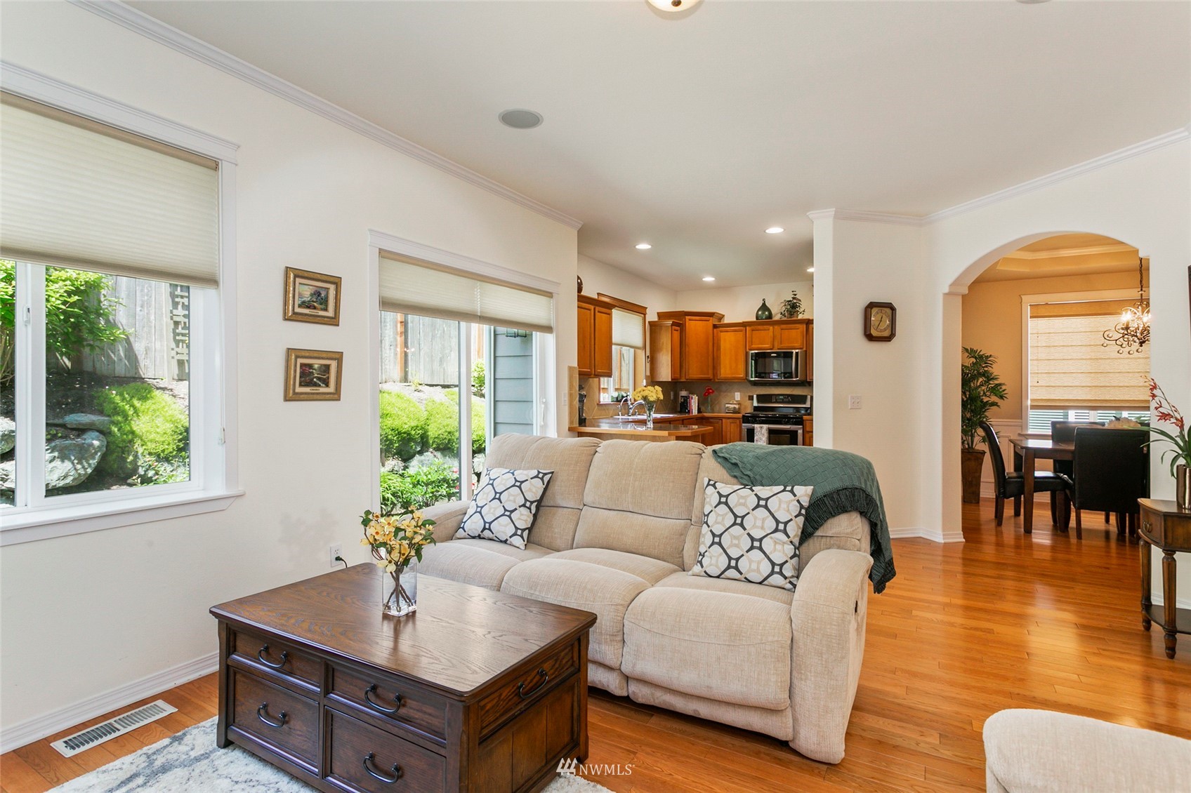 230 161st Place Southeast Bothell, WA 98012 - Photo 4 of 22 a living room with furniture and a large window