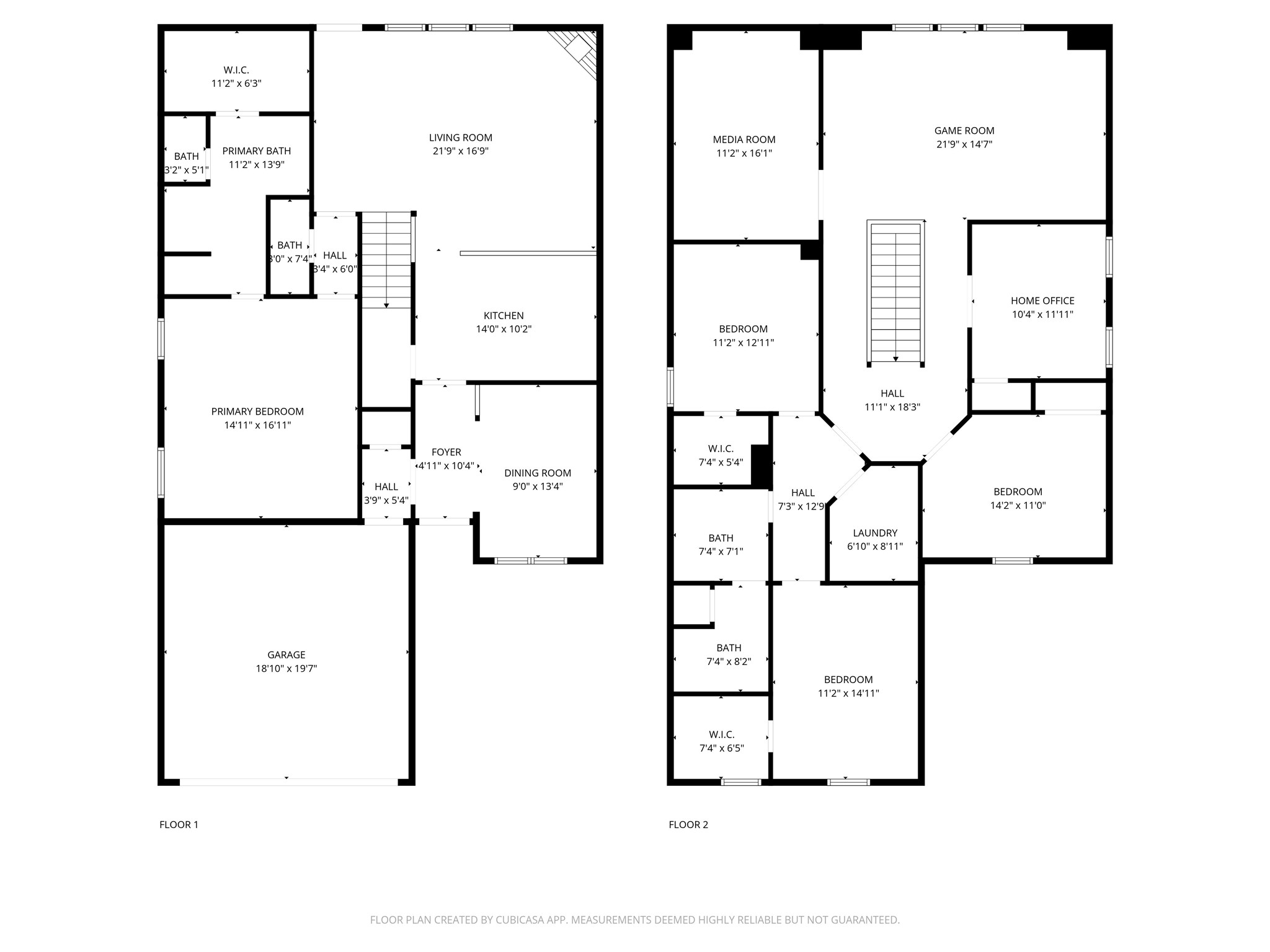 7126 Fox Scene Drive Humble, TX 77338 - Photo 33 of 33 floorplan