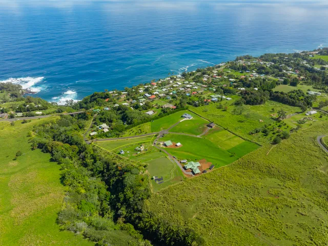a view of building and yard