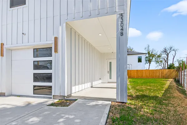 a view of a door front of house