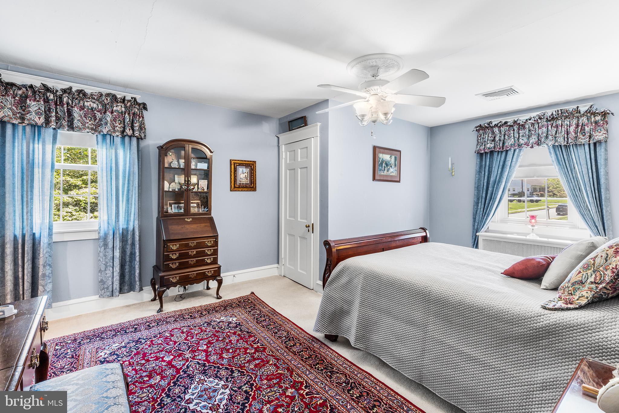 401 North Rolling Road Springfield, PA 19064 - Photo 25 of 79 a bedroom with a bed dresser and a window